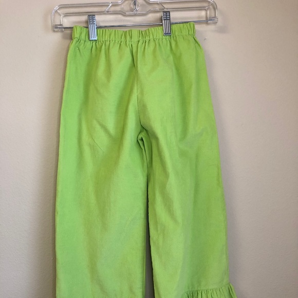 Smockadot Girl’s 2 Piece Lime Green Outfit - Sz 8 - Picture 5 of 13